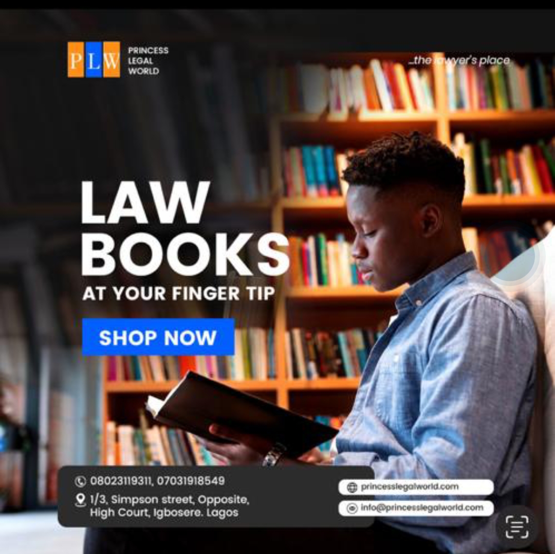 Princess Legal World Law Books and Outfits Sellers in Nigeria | Wigs and Gowns